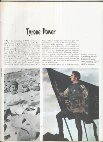 Tyrone Powe: 19 paginas, 43 fotos color y blanco/negro