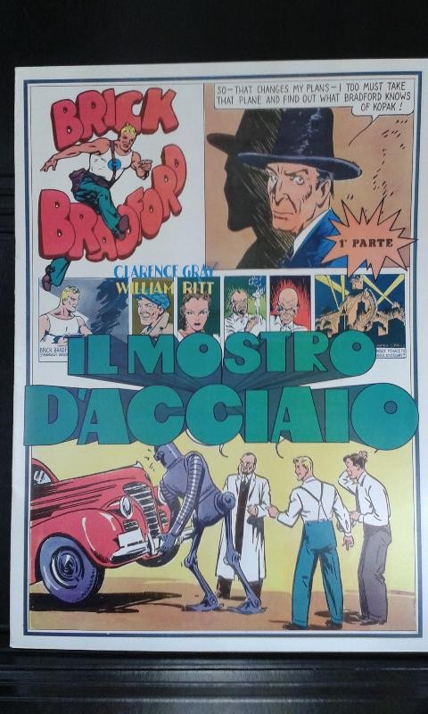 Brick Bradford volumen 08: Il mostro d,acciaio, 1ª parte (1939)