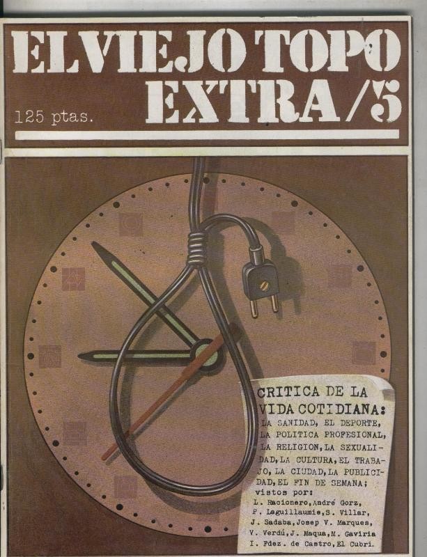 El Viejo Topo extra numero 05: Critica de la vida cotidiana