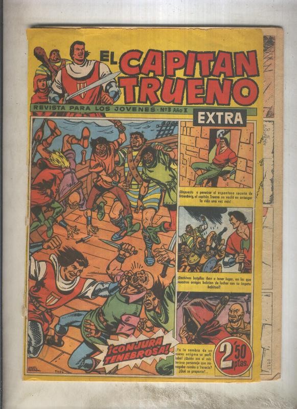El Capitan Trueno extra numero 003 (aviejado)