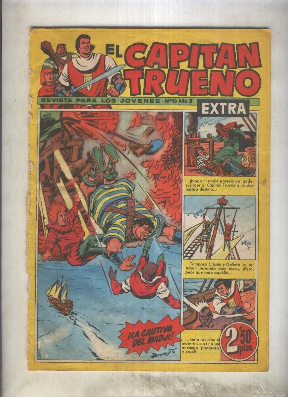El Capitan Trueno extra numero 010 (aviejado)