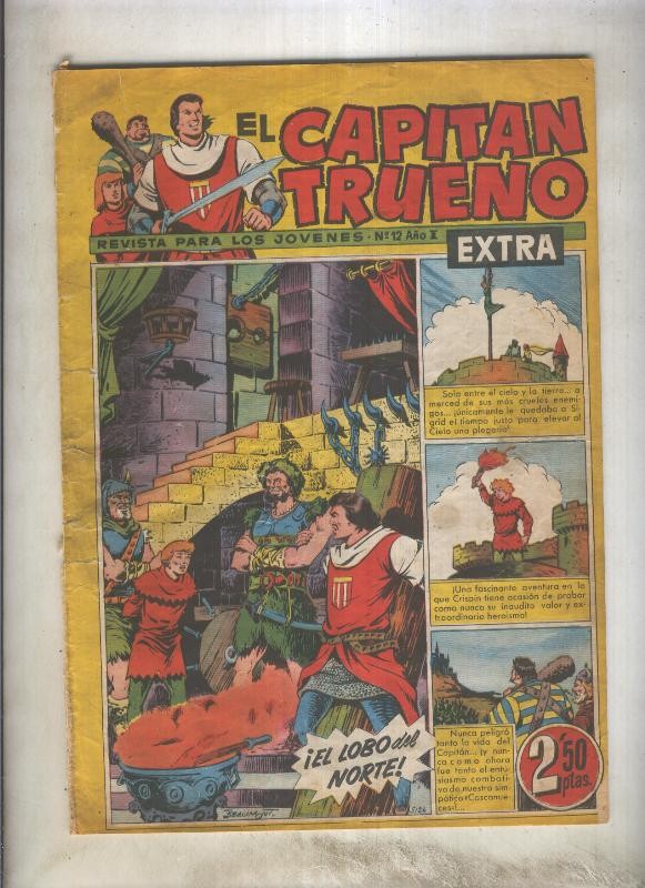 El Capitan Trueno extra numero 012 (aviejado)