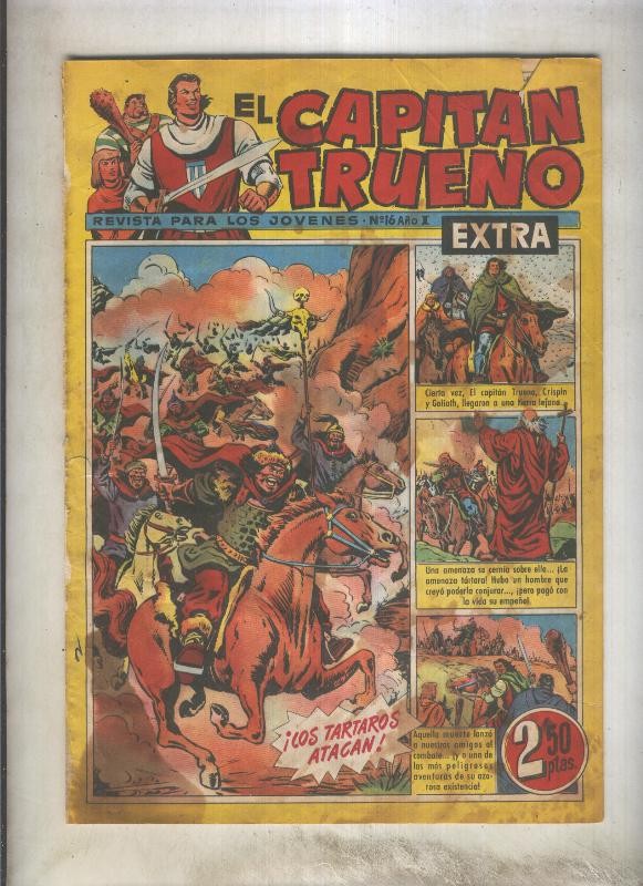 El Capitan Trueno extra numero 016 (aviejado)