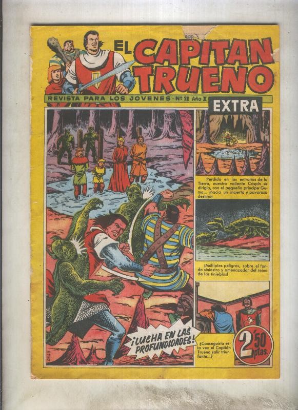El Capitan Trueno extra numero 020 (aviejado)