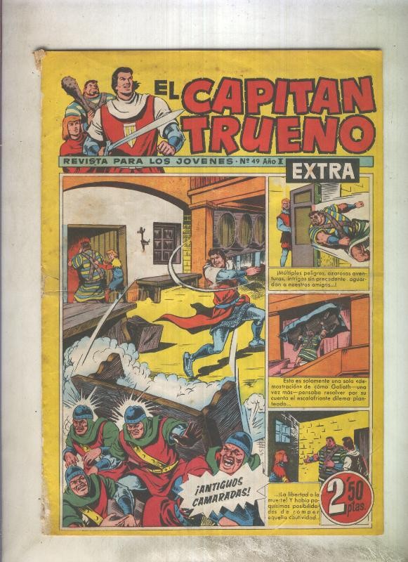 El Capitan Trueno extra numero 049 (aviejado)