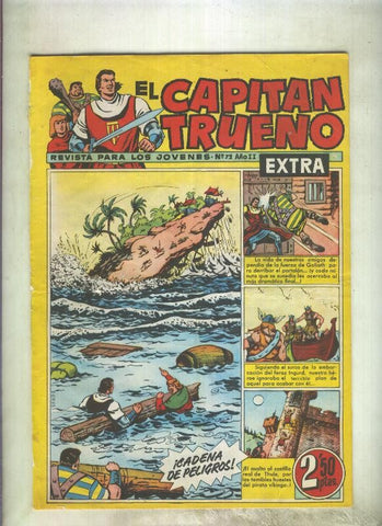 El Capitan Trueno extra numero 072 (aviejado)
