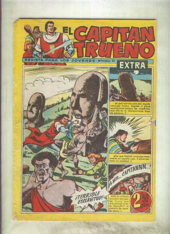 El Capitan Trueno extra numero 082 (aviejado)