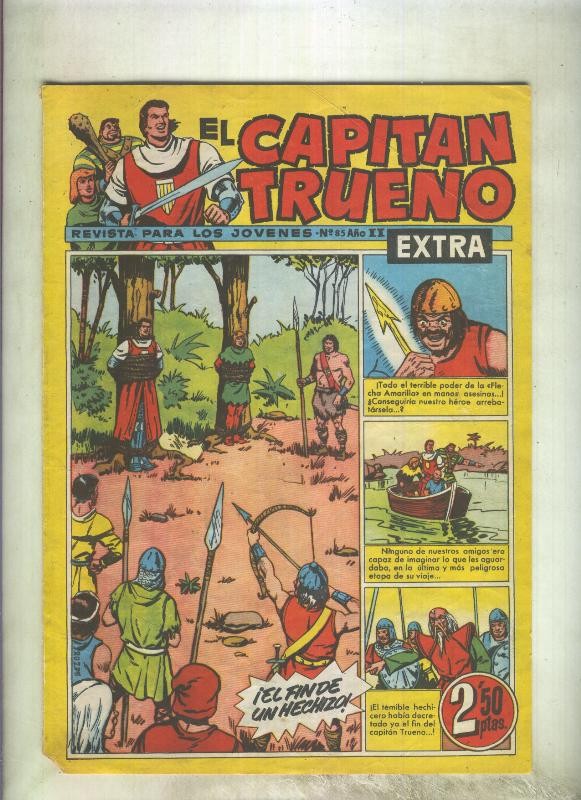 El Capitan Trueno extra numero 085 (aviejado)