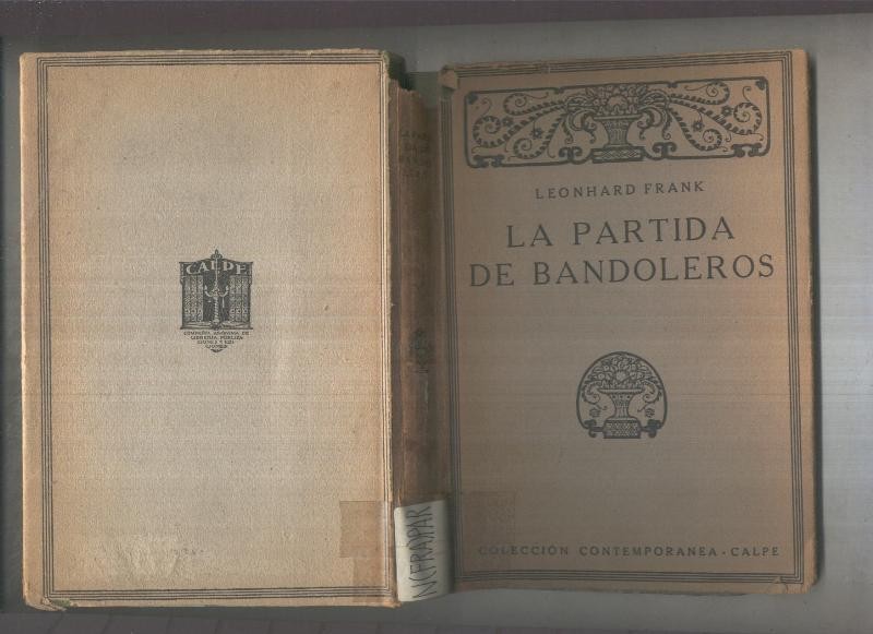 Coleccion Contemporanea: La partida de bandoleros