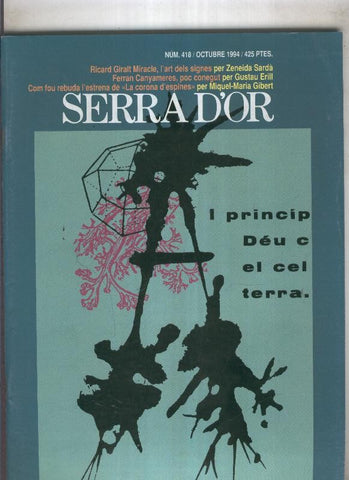Serra D,Or numero 418