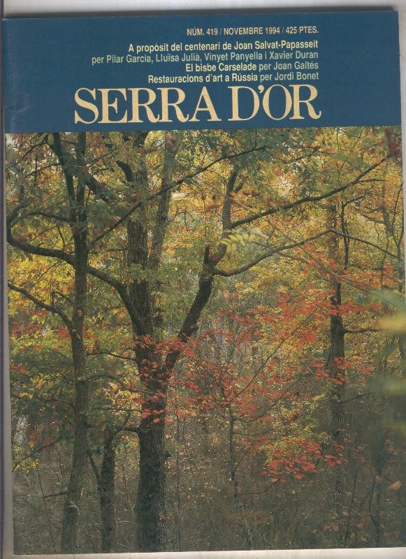 Serra D,Or numero 419