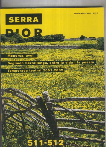Serra D,Or numero 511-512