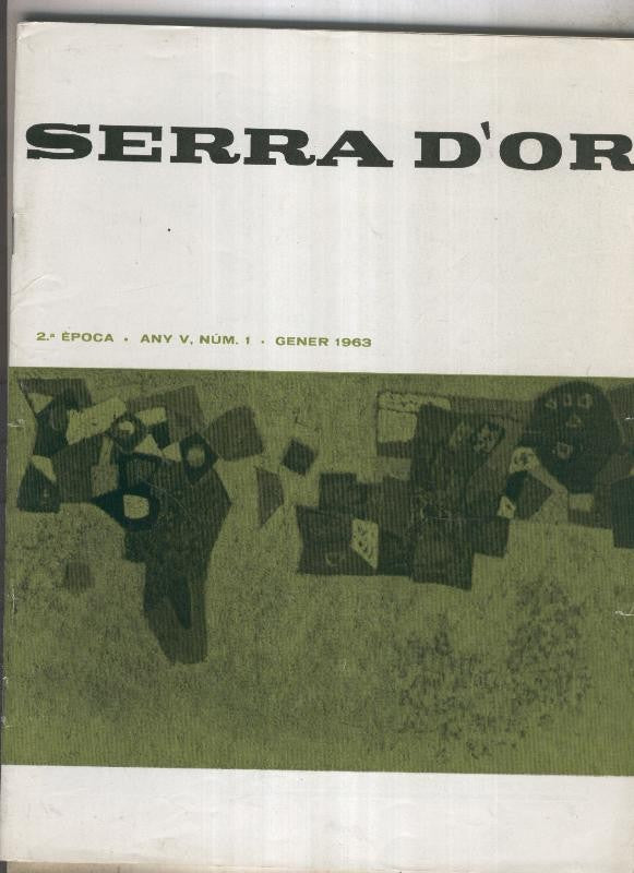 Serra D,Or numero 1 segunda epoca