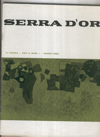 Serra D,Or numero 1 segunda epoca