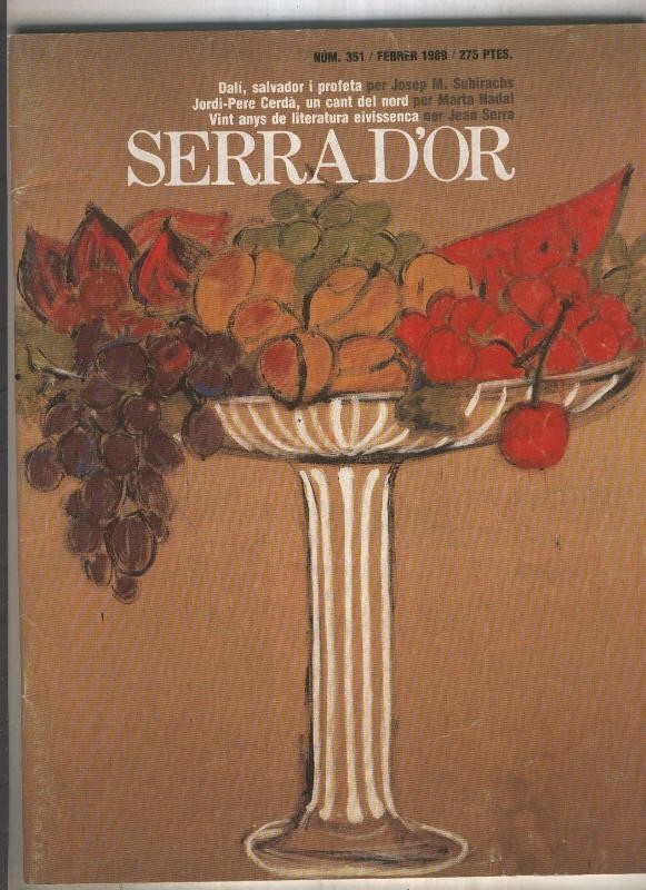 Serra D,Or numero 351