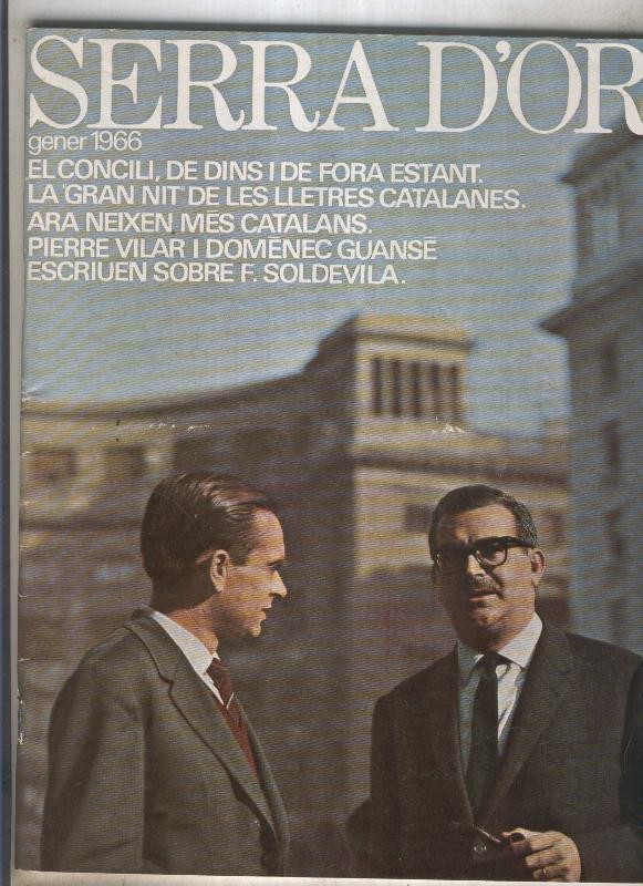 Serra D,Or numero 001 del 1966