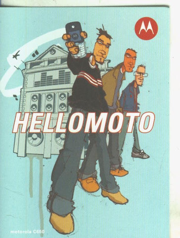 Postal 005610 : Propaganda de Hellomoto-Motorola C650