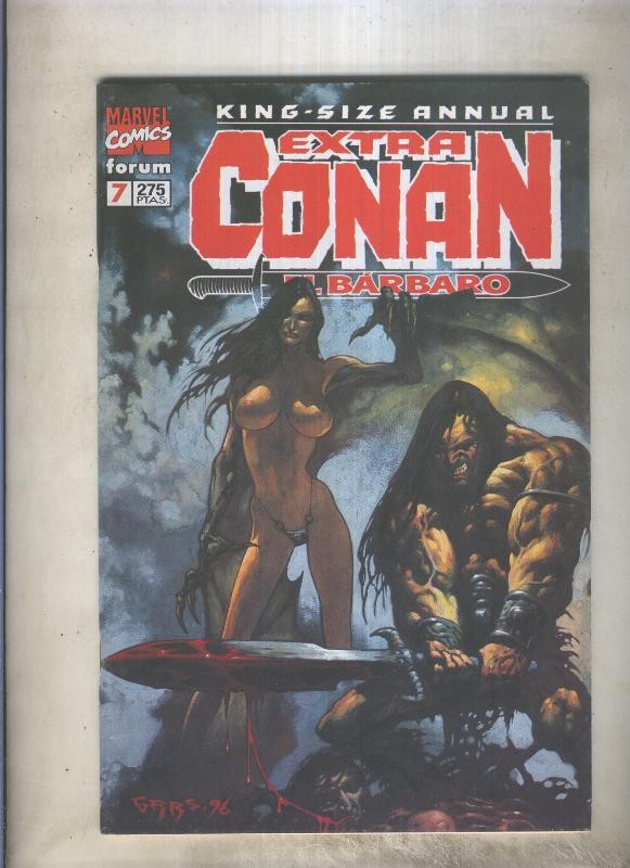King Size Annual Extra Conan el Barbaro numero 07