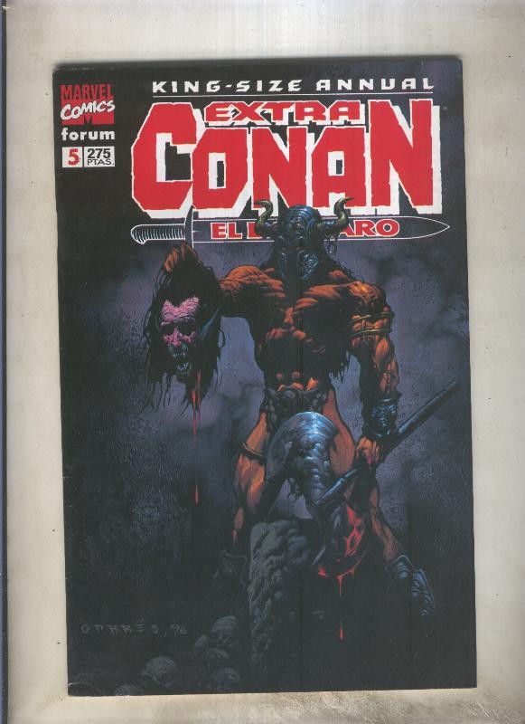 King Size Annual Extra Conan el Barbaro numero 05: Rey del pueblo olvidado
