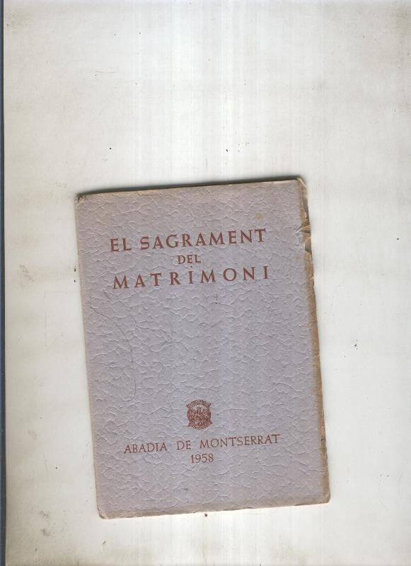 El Sagrament del Matrimoni