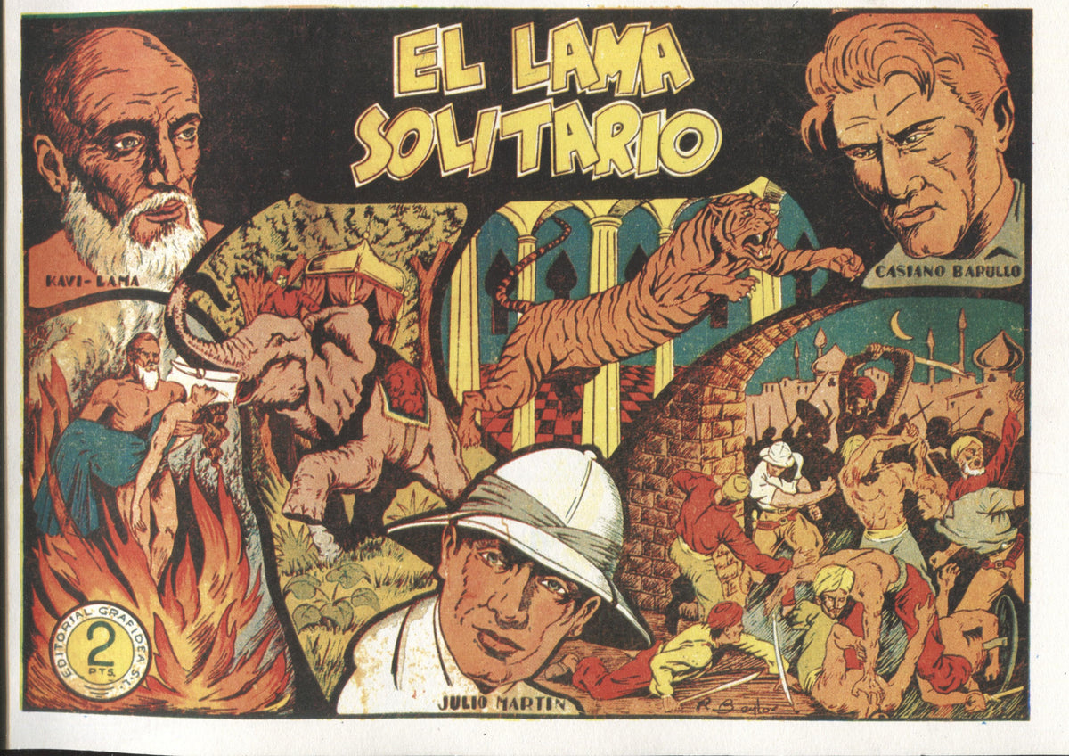 Facsimil: Casiano Barullo numero 01: El lama solitario