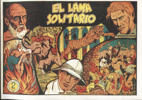 Facsimil: Casiano Barullo numero 01: El lama solitario