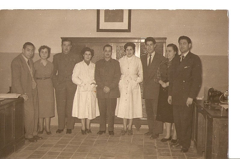 Postal 026543 : Foto en grupo