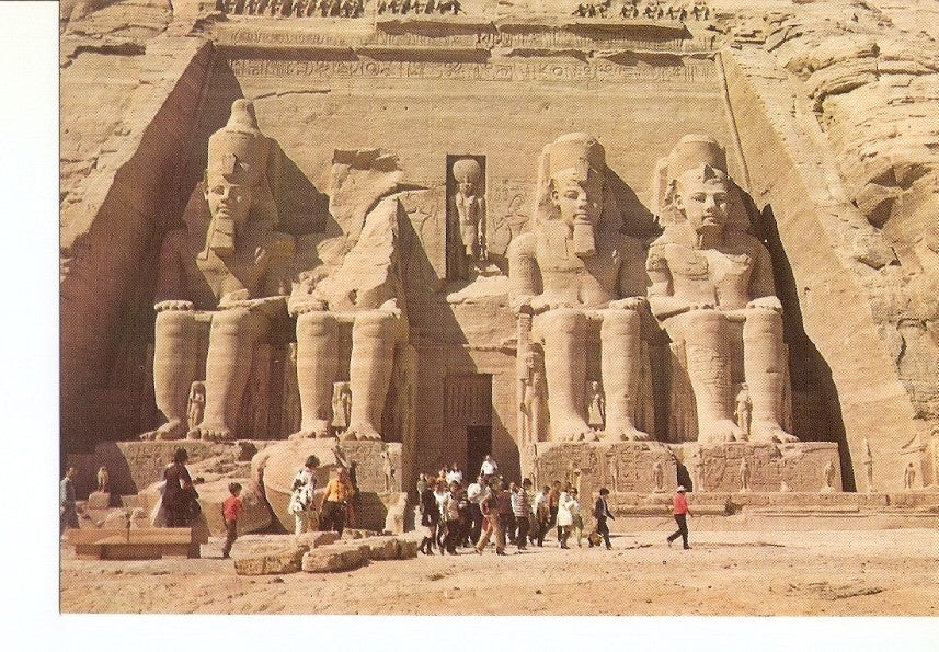 Postal 026567 : The temple of Abu-Sembel