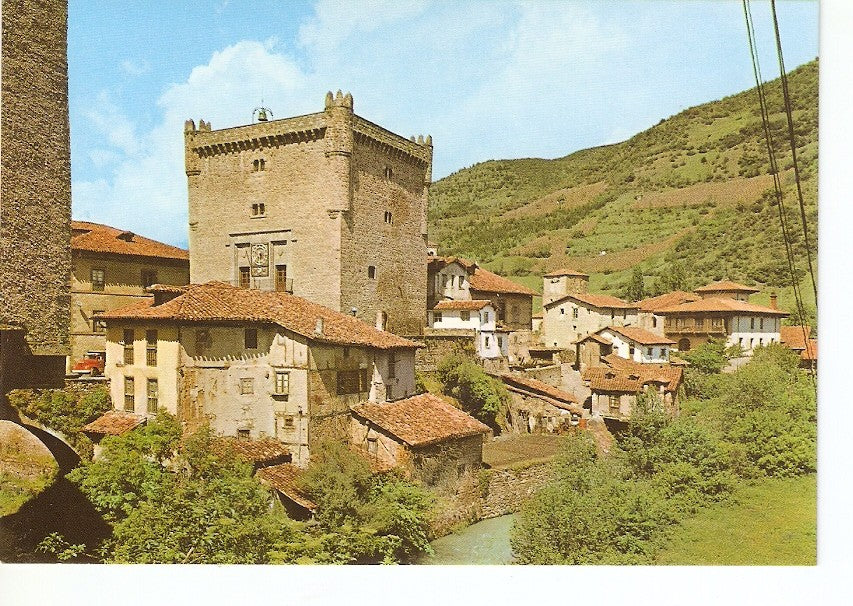 Postal 026569 : Potes. Torre del Duque del Infantado, Picos de Europa. Cantabria
