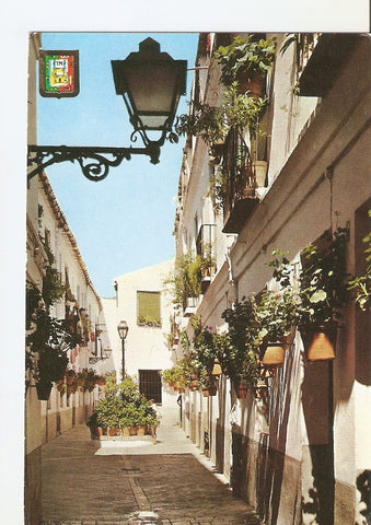 Postal 026597 : Calle tipica Victoriana, Malaga