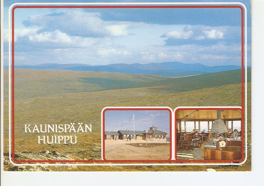 Postal 026620 : Suomen Lappi-Kaunispään Huippu Finnish Lapland