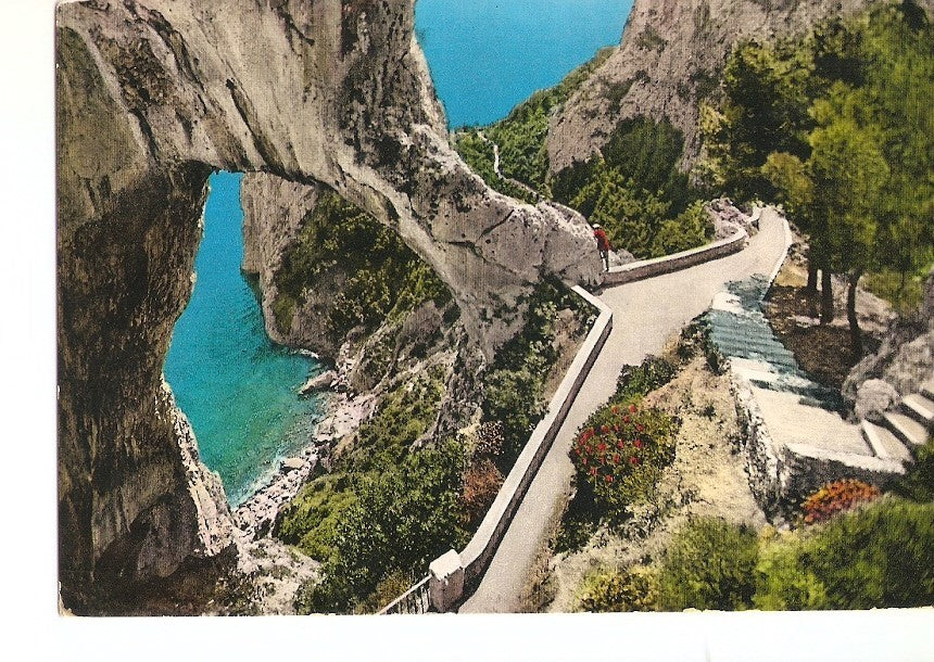 Postal 026624 : Capri, Walk along the sea at Marina Piccola 