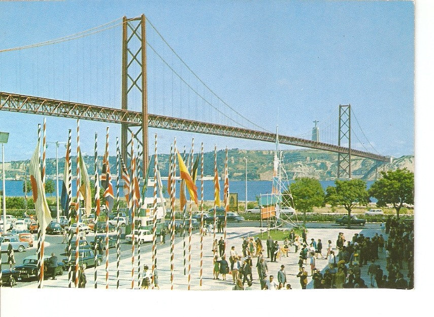 Postal 026629 : Ponte sobre o Tejo, Lisboa (Portugal)