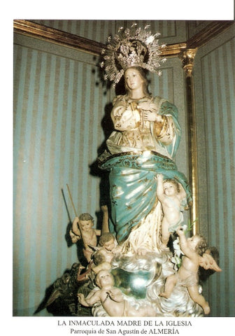 Postal 026661 : La Inmaculada Madre de la Iglesia, Parroquia de San Aguston de Almeria