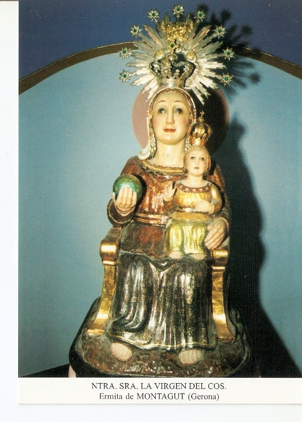Postal 026663 : Ntra. Sra. La Virguen del Cos. Ermita de Montagut (Gerona)