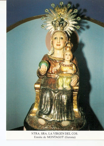 Postal 026663 : Ntra. Sra. La Virguen del Cos. Ermita de Montagut (Gerona)