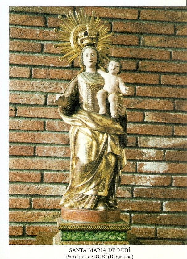 Postal 026664 : Santa Maria de Rubi, Parroquia de Rubi (Barcelona)