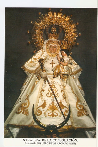 Postal 026673 : Ntra. Sra. De la Consolacion, Patrona de Pozuelo de Alarcon (Madrid)