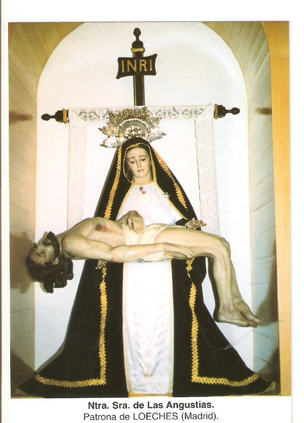 Postal 026674 : Ntra. Sra. De las Angustias, Patrona de Loeches (Madrid)