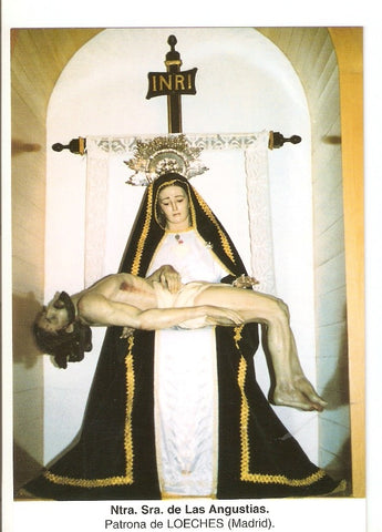 Postal 026674 : Ntra. Sra. De las Angustias, Patrona de Loeches (Madrid)