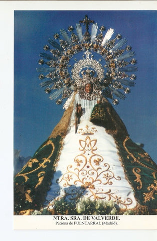 Postal 026675 : Ntra. Sra. De Valverde, Patrona de Fuencarral (Madrid)