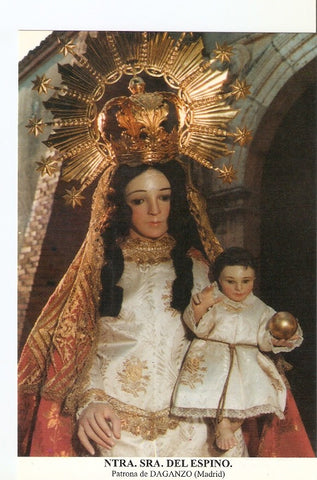 Postal 026676 : Ntra. Sra. Del Espino, Patrona de Daganzo (Madrid)