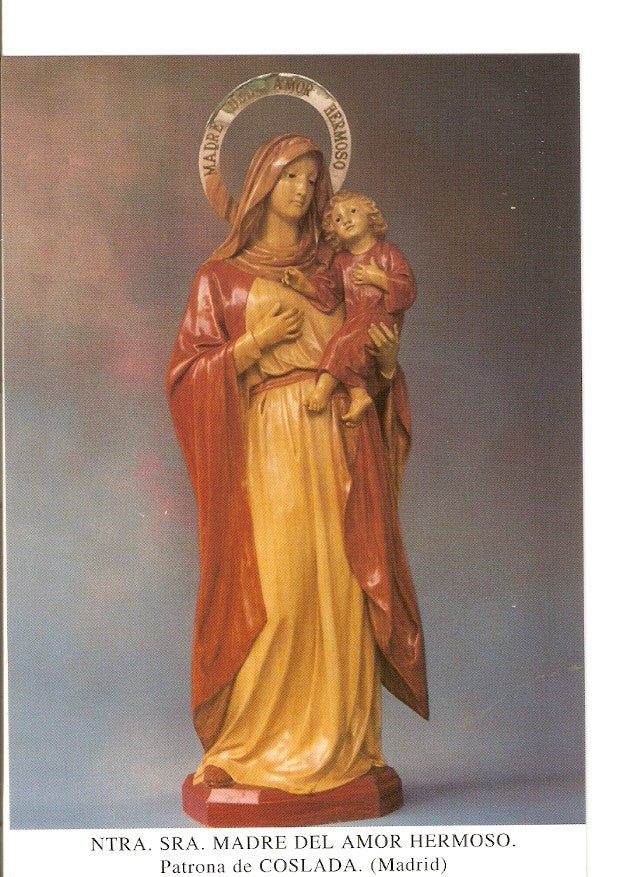Postal 026677 : Ntra. Sra. Madre del Amor Hermoso, Patrona de Coslada (Madrid)