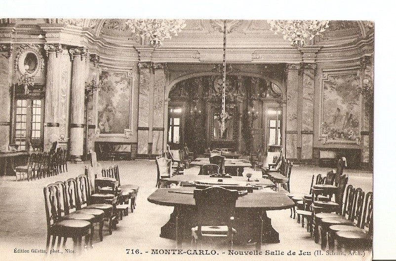 Postal 026755 : Monte-Carlo. Nouvelle Salle de Jeu