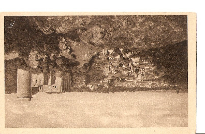 Postal 026805 : Le Pays Normand, Falaise, Le Château de Guillaume le Conqueran, et la ville