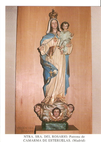 Postal 026877 : Ntra. Sra. Del Rosario. Patrona de Camarma de Esteruelas (Madrid)