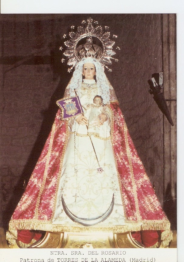Postal 026878 : Ntra. Sra. Del Rosario. Patrona de la Alameda (Madrid)