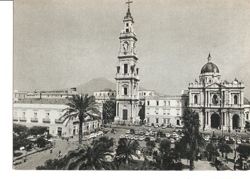 Postal 026940 : Pompei - Facciata del Santuario e Campanile