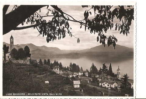 Postal 026943 : Lago Maggiore - Belgirate vista dallalto