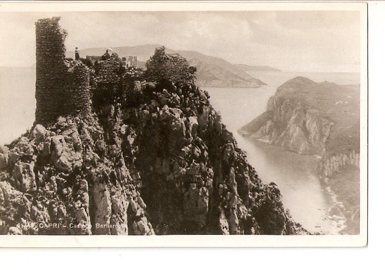 Postal 026956 : Castelo Barbaross - Capri